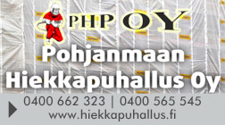 Pohjanmaan Hiekkapuhallus Oy logo